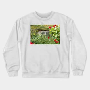 Cottage window. Crewneck Sweatshirt